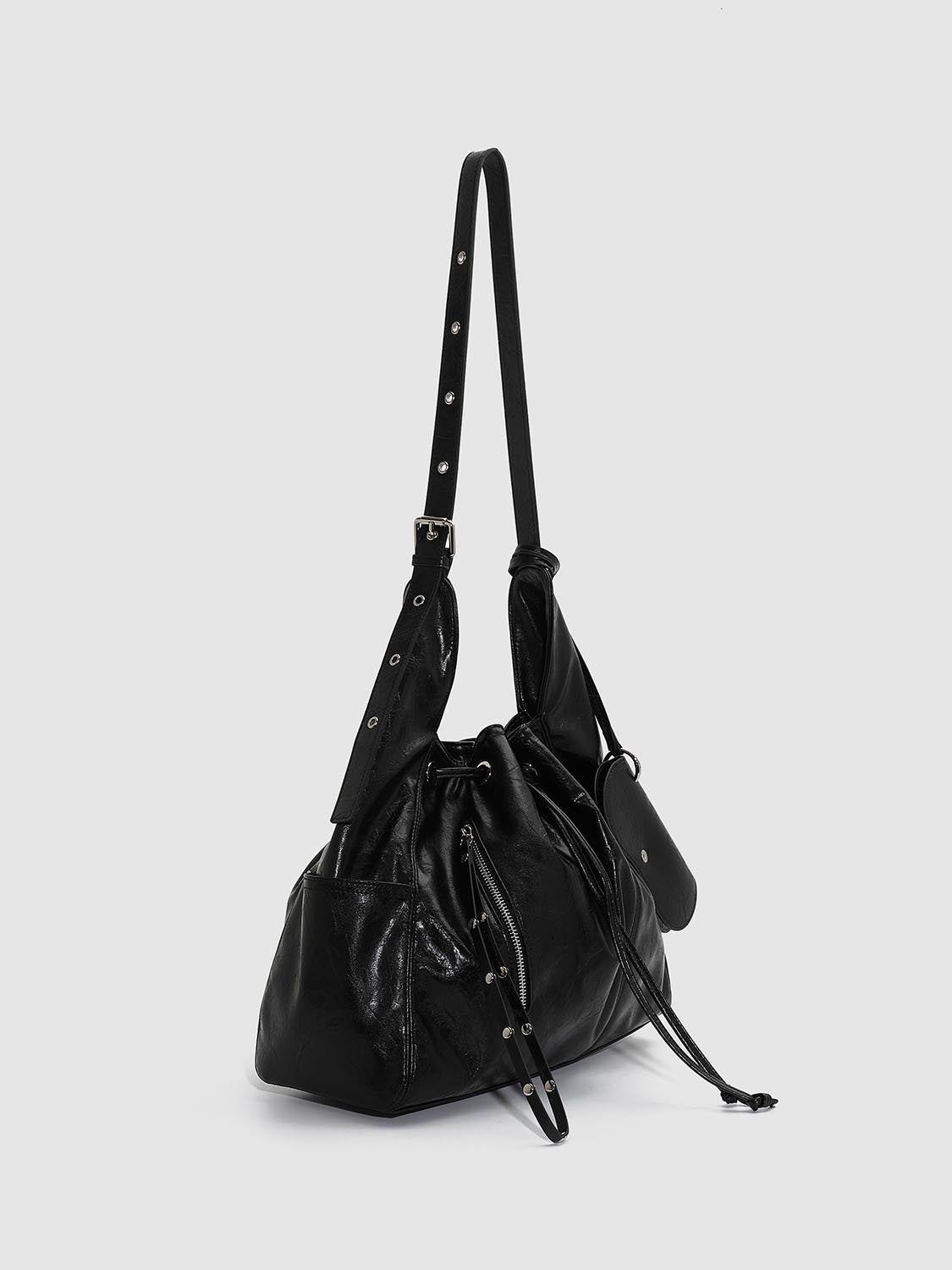 Faux Leather String Detail Shoulder Bags – URBAN REVIVO Thailand