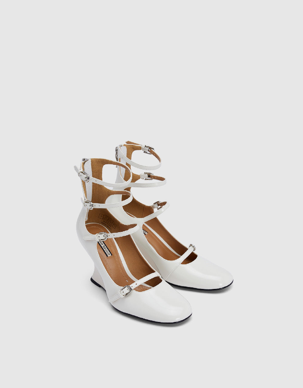 Vegan Leather Round Toe Pumps