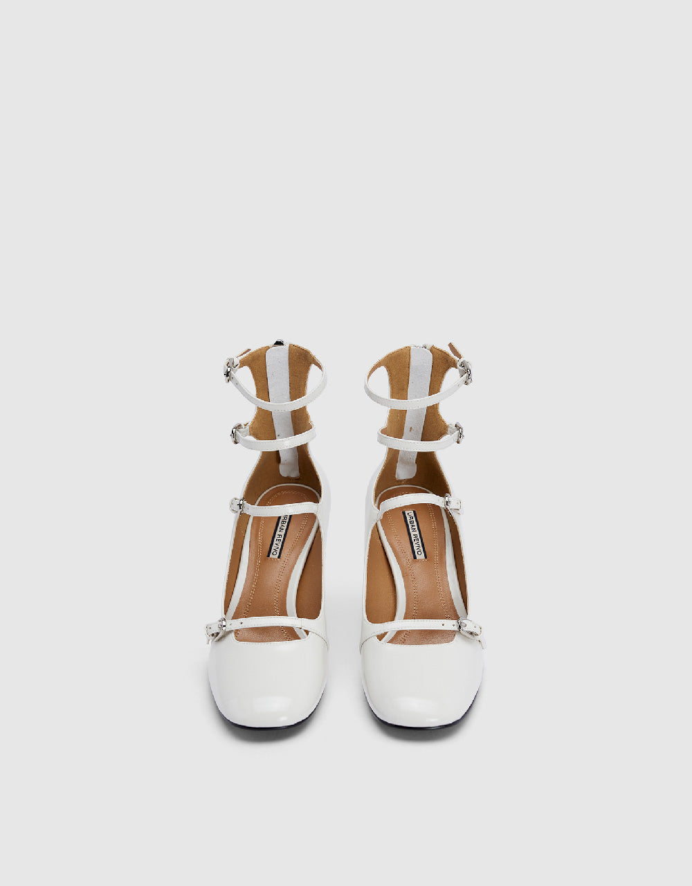 Vegan Leather Round Toe Pumps