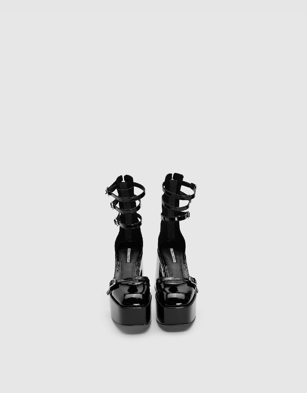 Platform Square Toe Slingbacks