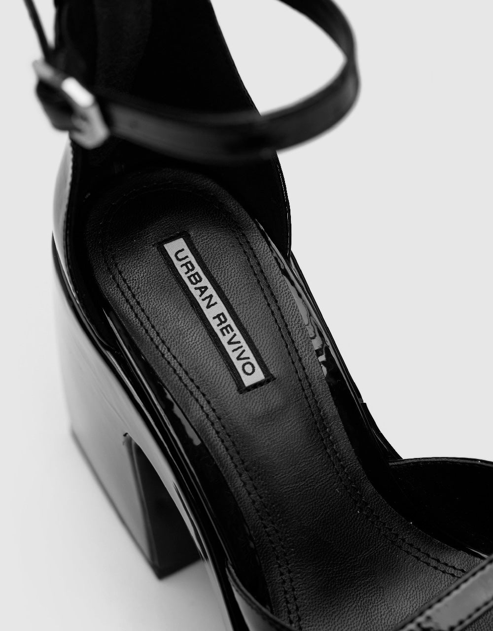 Platform Square Toe Slingbacks