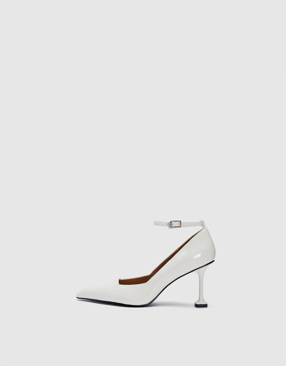 Vegan Leather Square Toe Pumps