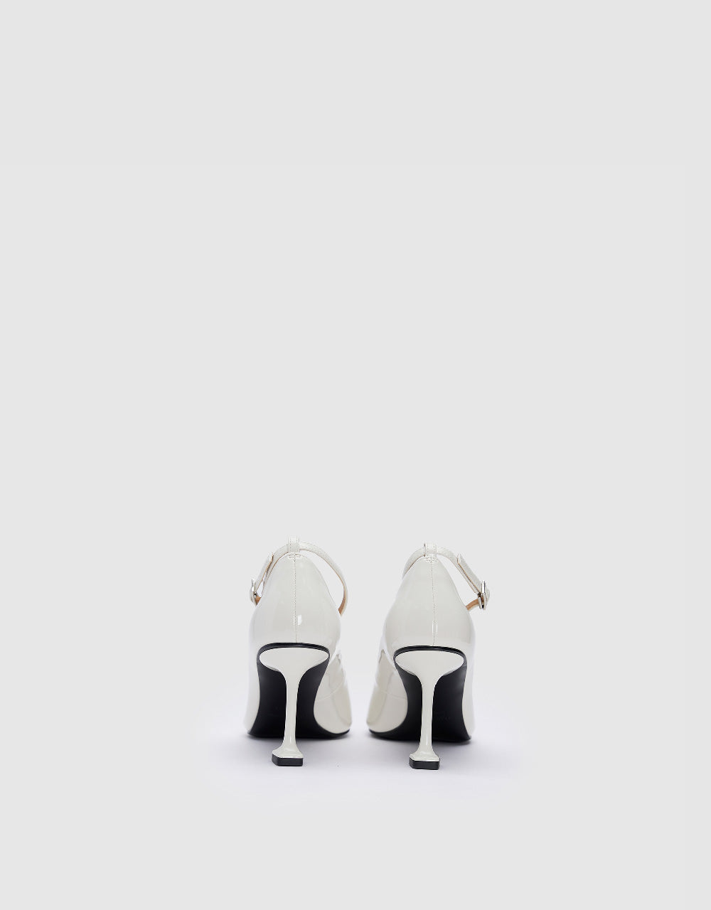 Vegan Leather Square Toe Pumps