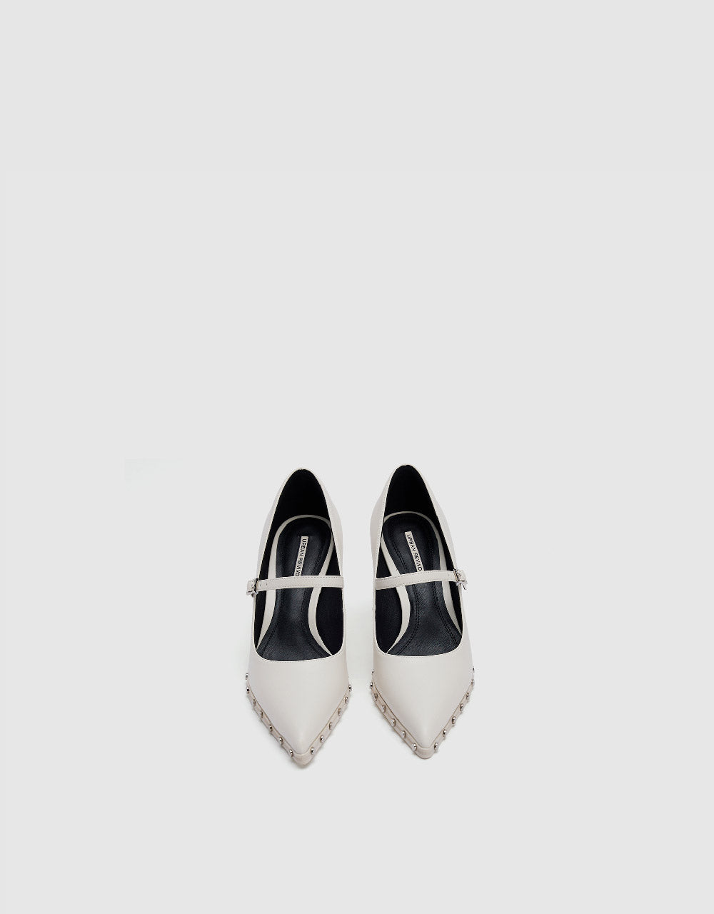 Studded Décor Pointed Toe Pumps