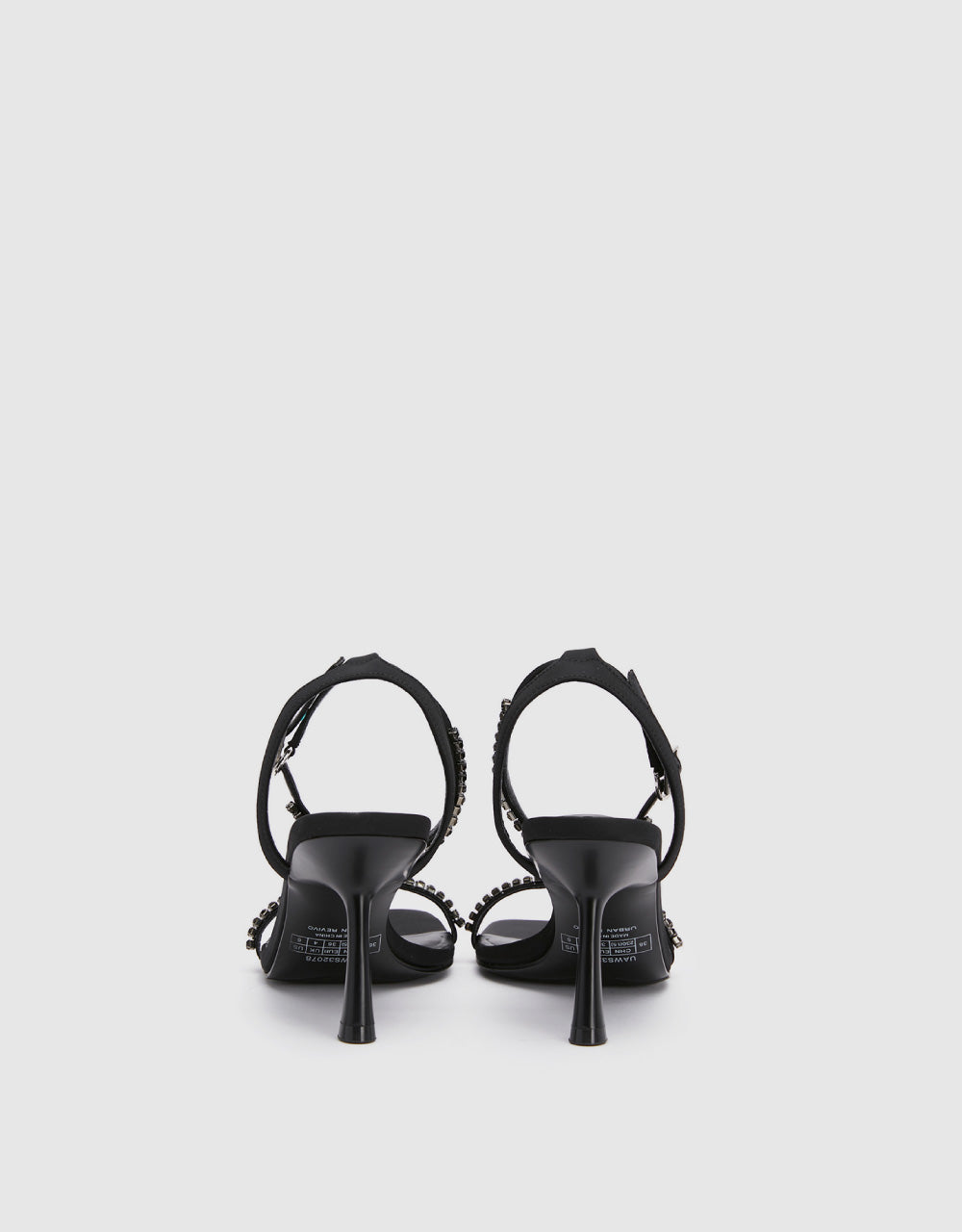 Heeled Square Toe Sandals
