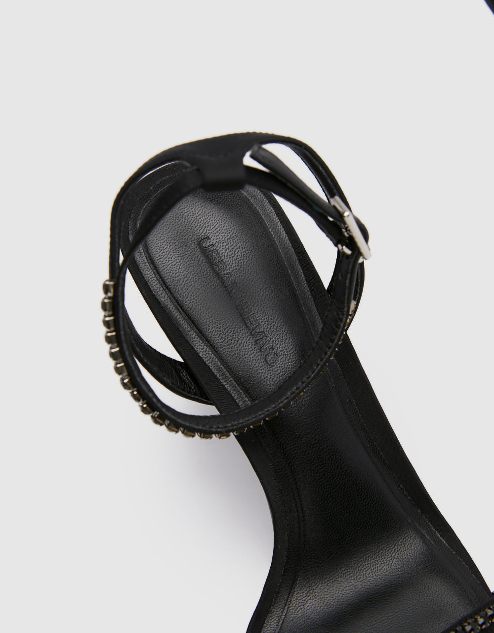 Heeled Square Toe Sandals