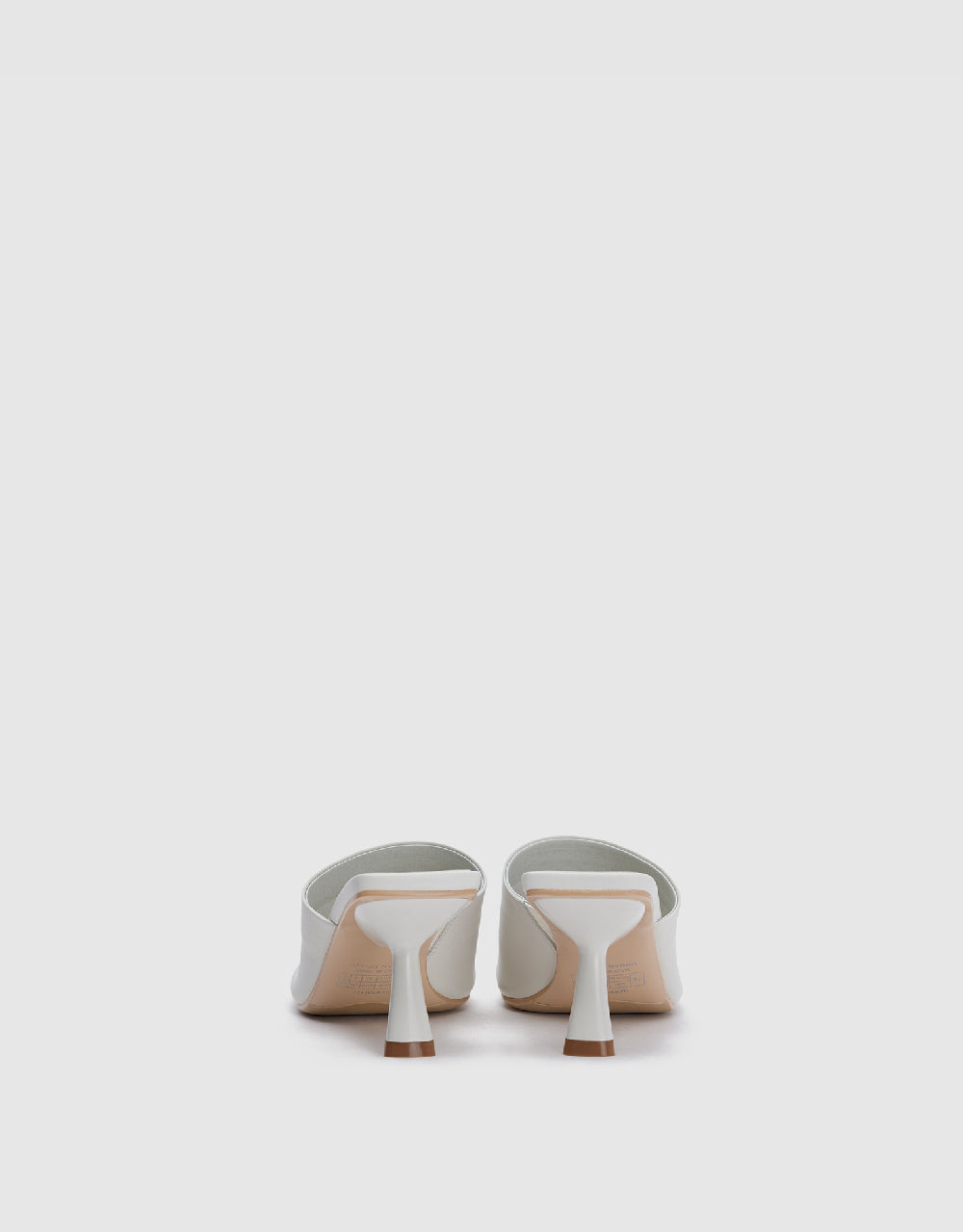 Vegan Leather Square Toe Heels