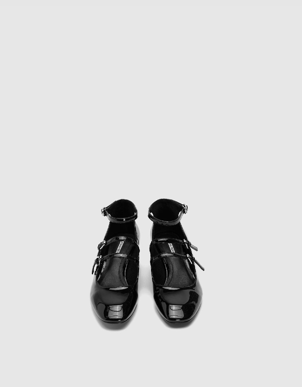 Vegan Leather Square Toe Pumps