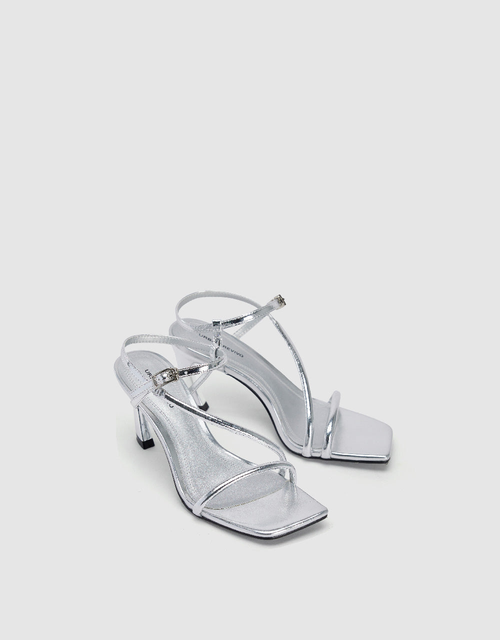 Square Toe Heeled Sandals