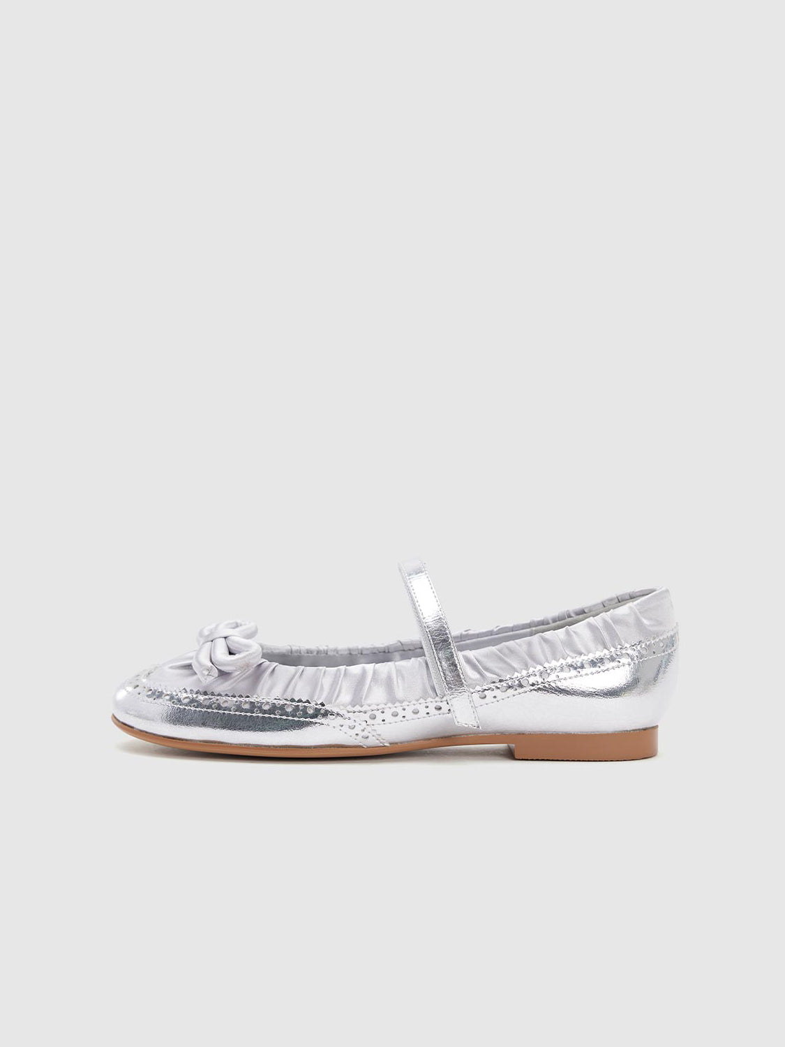 Bow Décor Vegan Leather Pumps