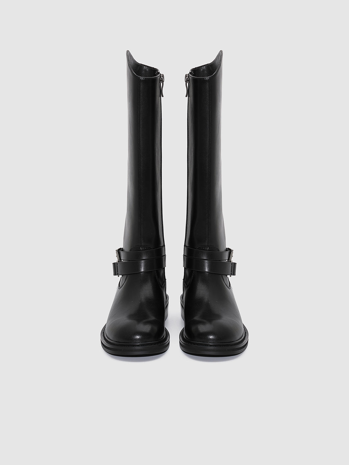 Buckle Detail Knee Boots