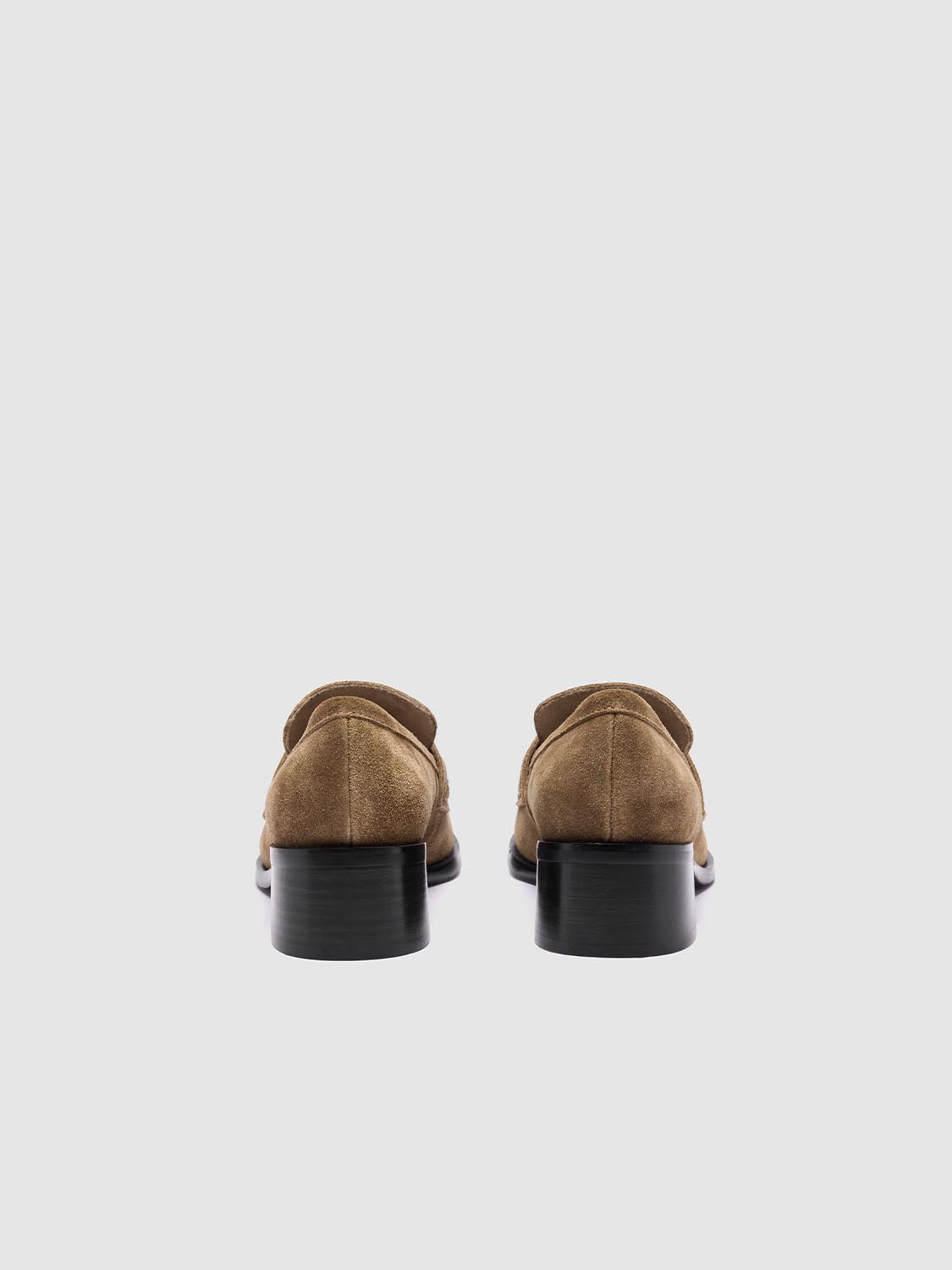 Chunky Mid Heeled Loafers