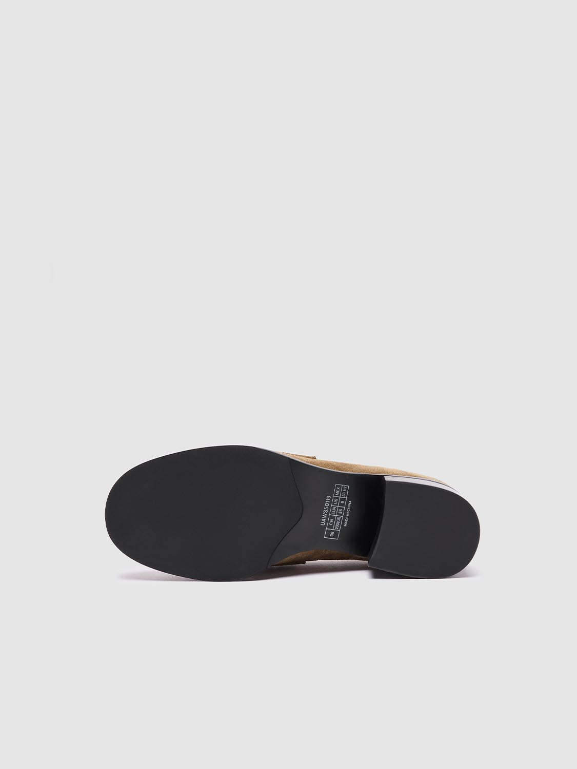 Chunky Mid Heeled Loafers