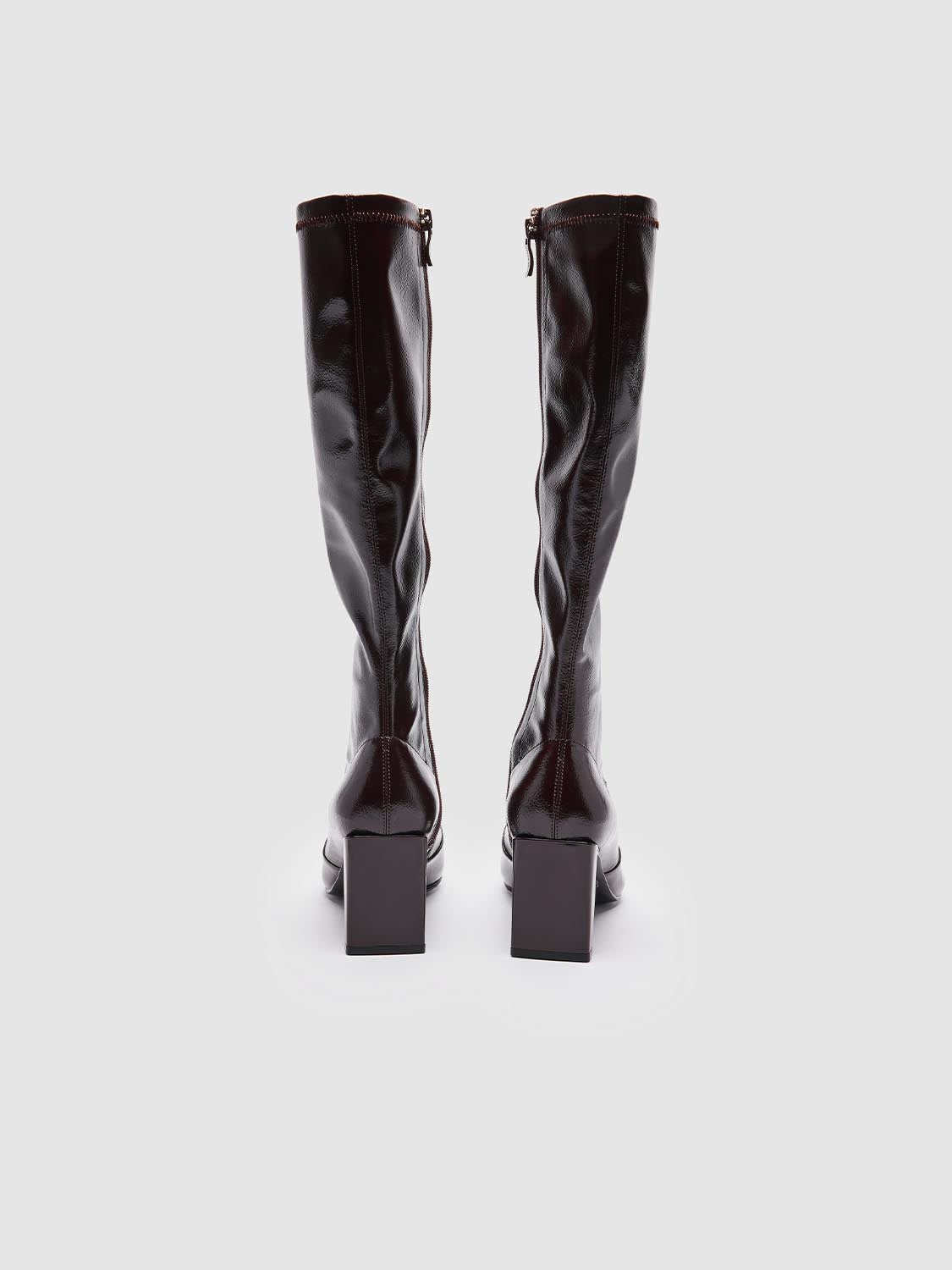 Point Toe Heeled Knee Boots