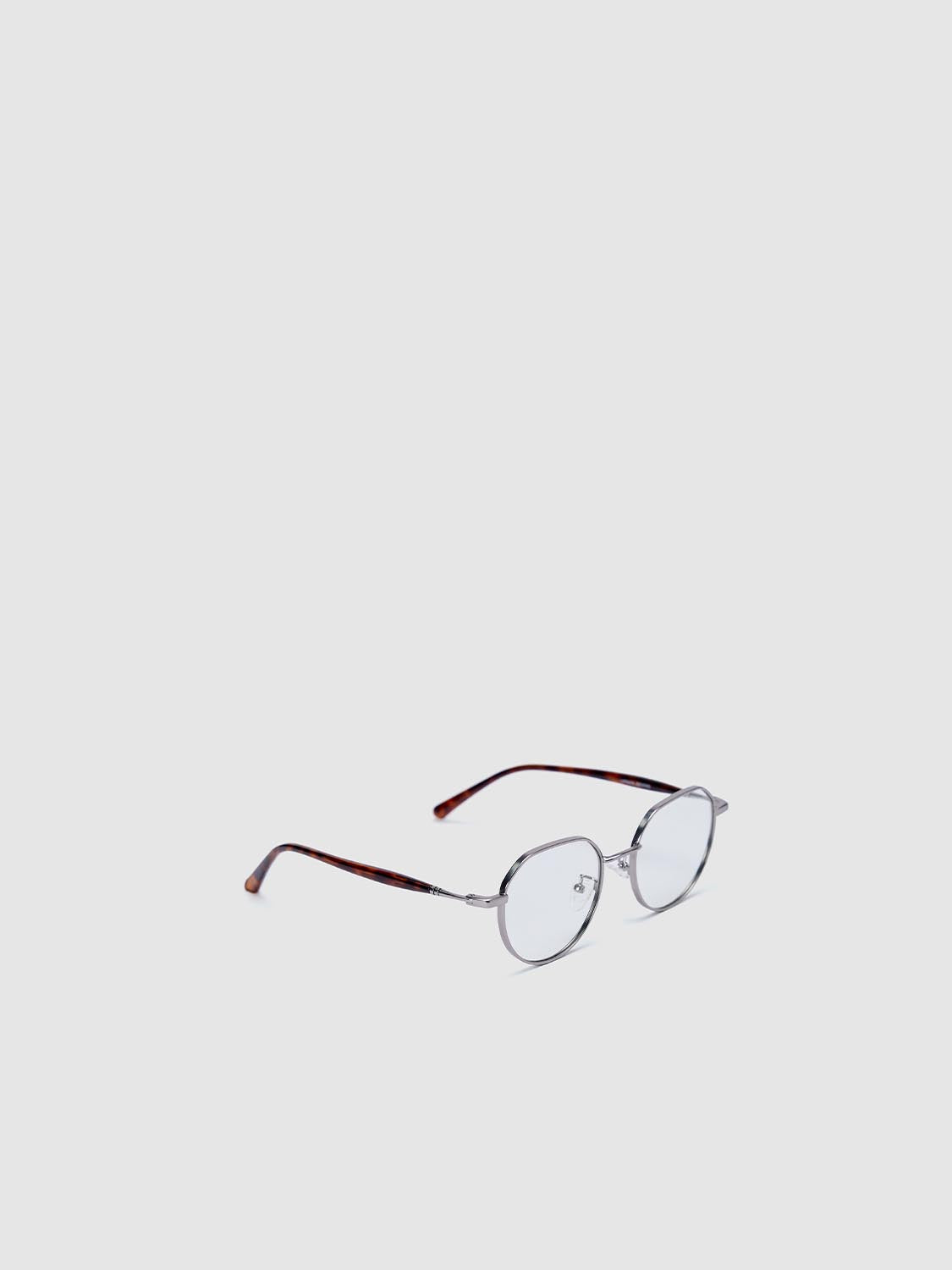Metal Frame Square Glasses