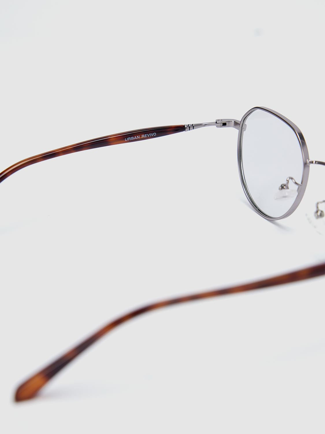 Metal Frame Square Glasses