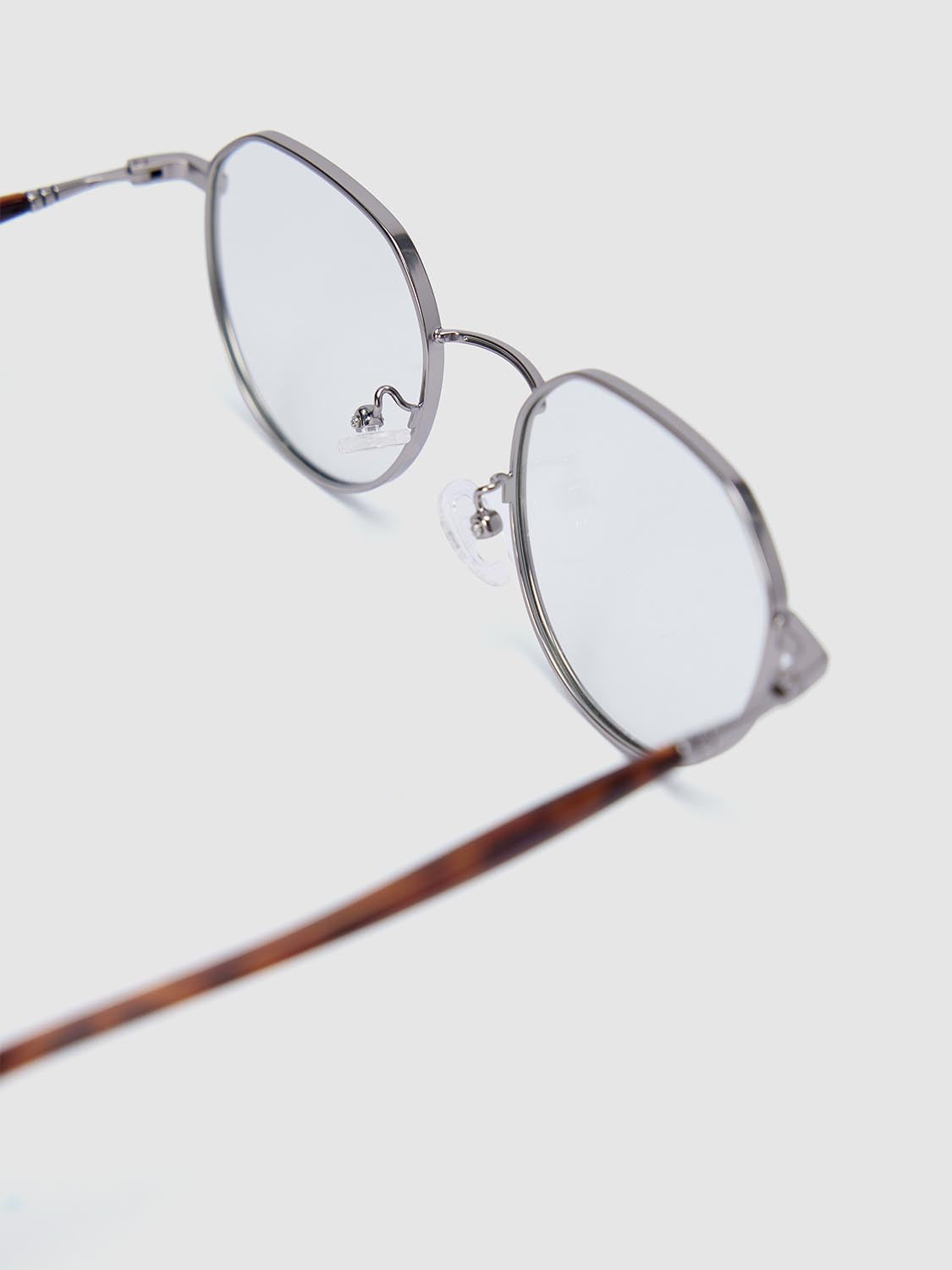 Metal Frame Square Glasses