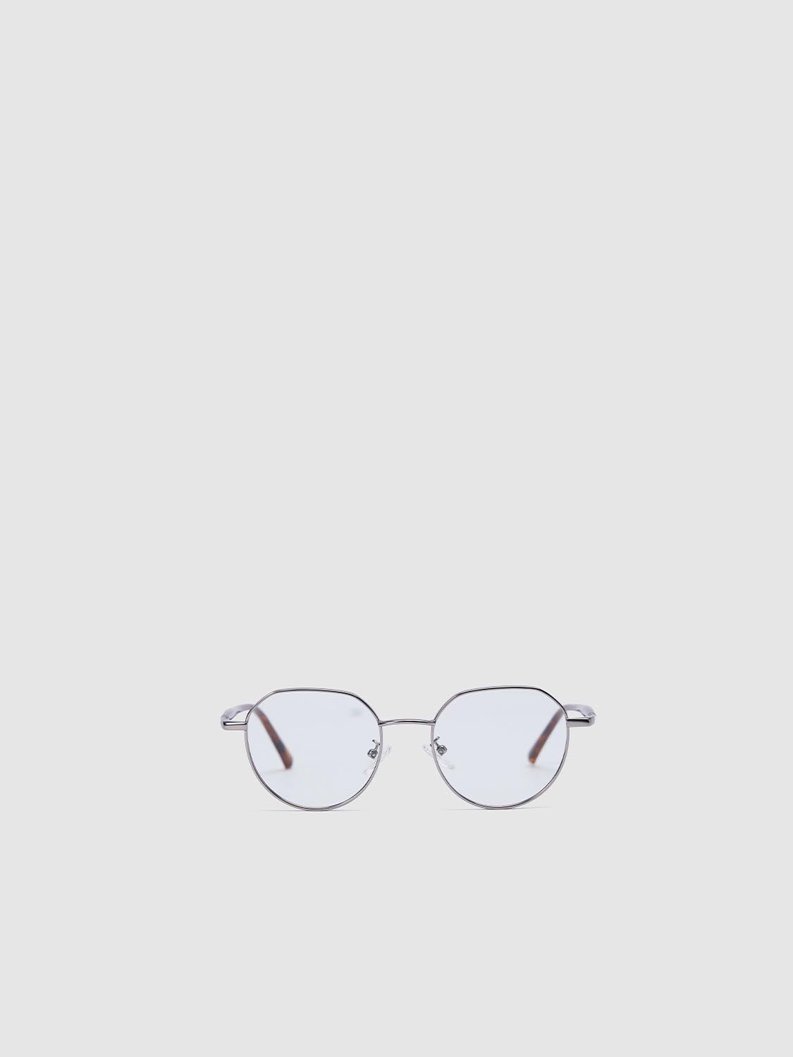 Metal Frame Square Glasses