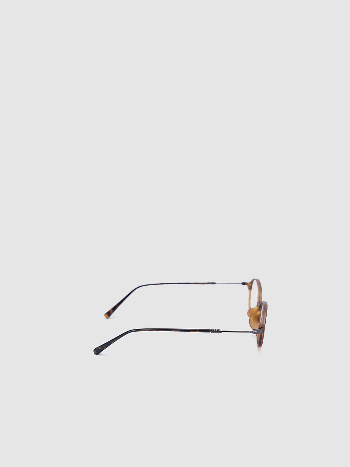 Tortoiseshell Frame Round Glasses
