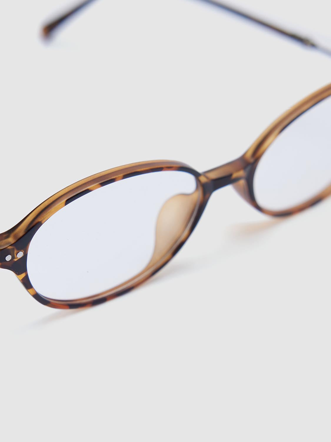 Tortoiseshell Frame Round Glasses