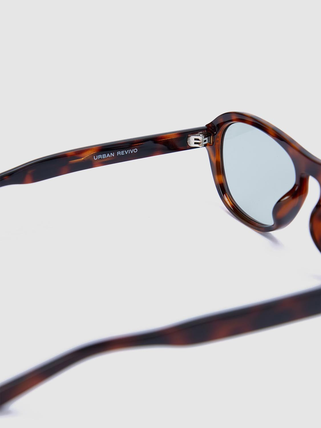 Tortoiseshell Frame Aviator Glasses