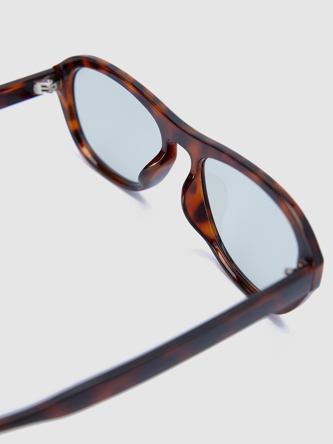 Tortoiseshell Frame Aviator Glasses