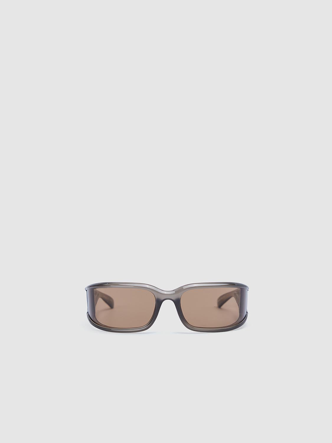 Rectangle Wrap Aviator Sunglasses