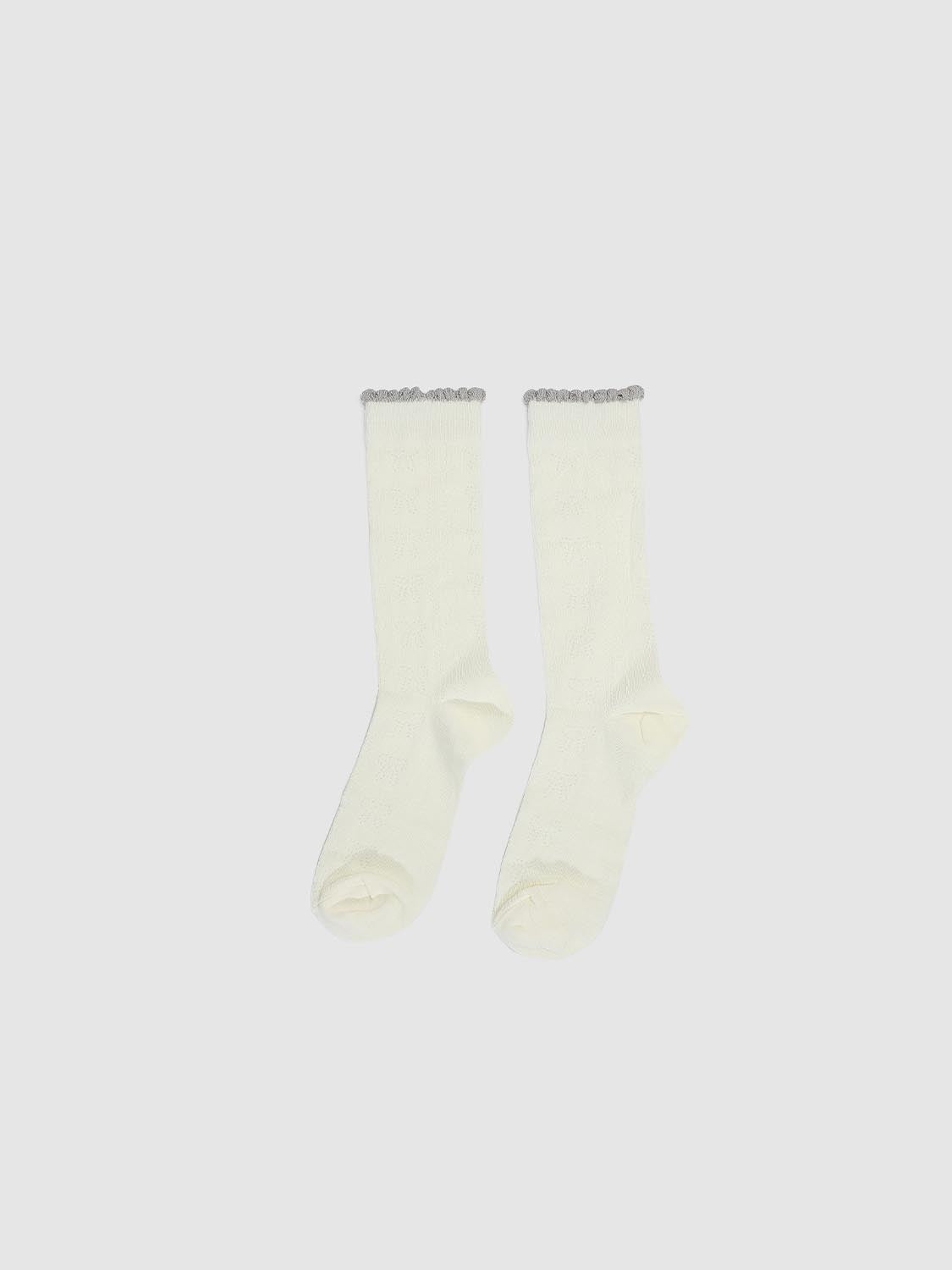 Frill Hem Socks