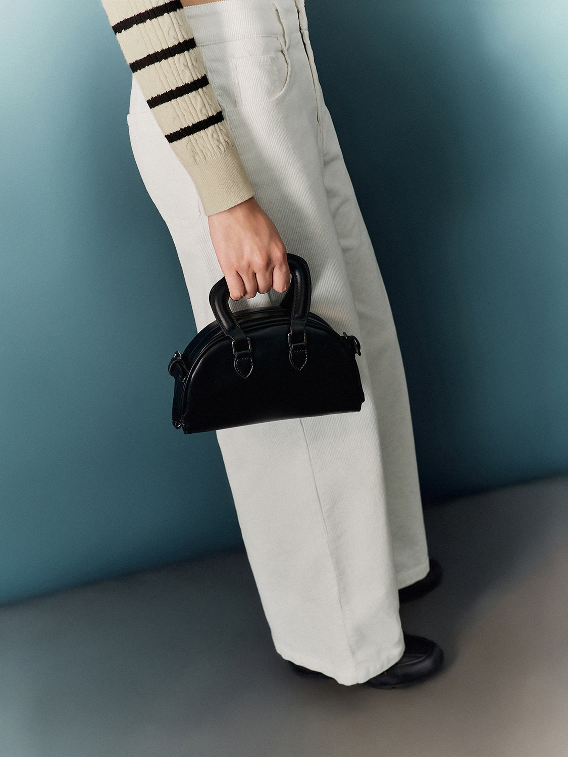 Vegan Leather Shoulder Bag