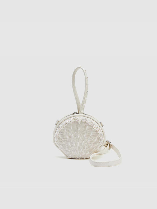 Shell Pearl Décor Shoulder Bags