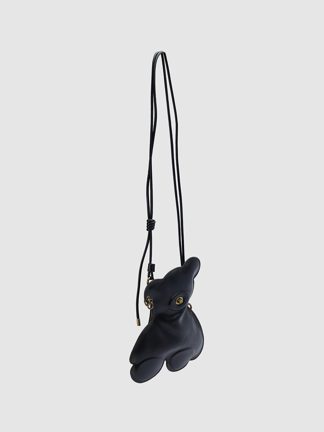 Vegan Leather Bear Crossbody Bags