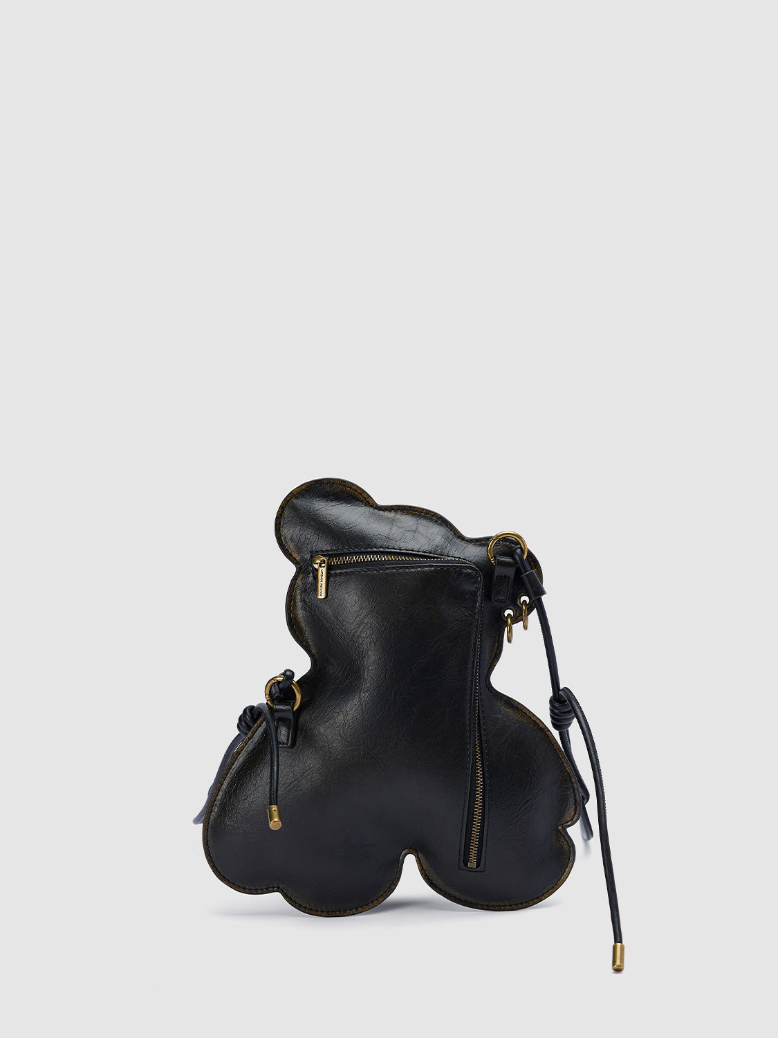 Vegan Leather Bear Crossbody Bags