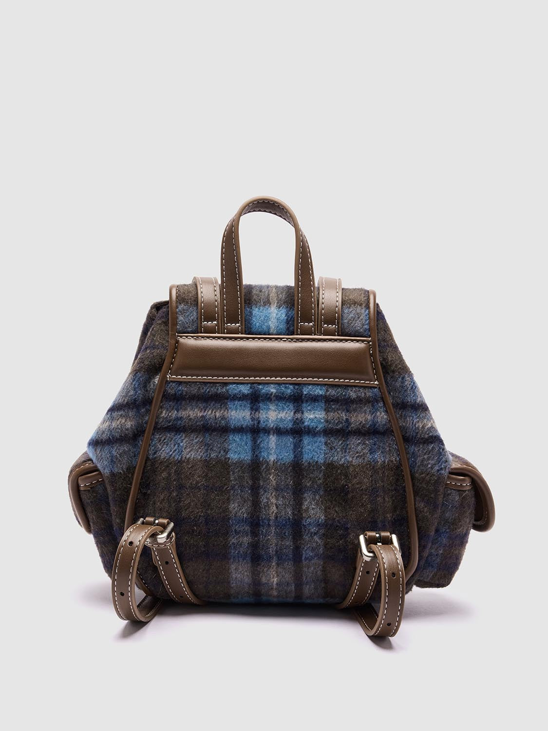 Small Check Backpack