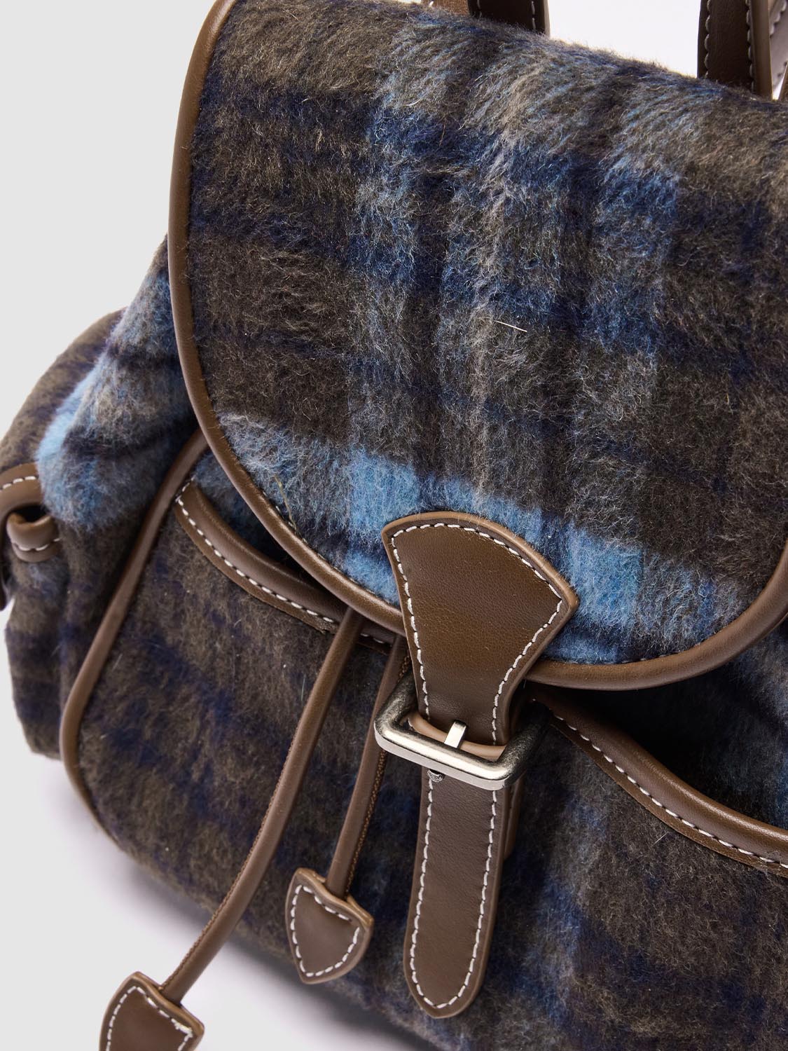 Small Check Backpack