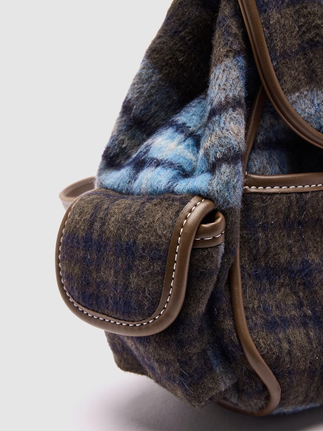 Small Check Backpack