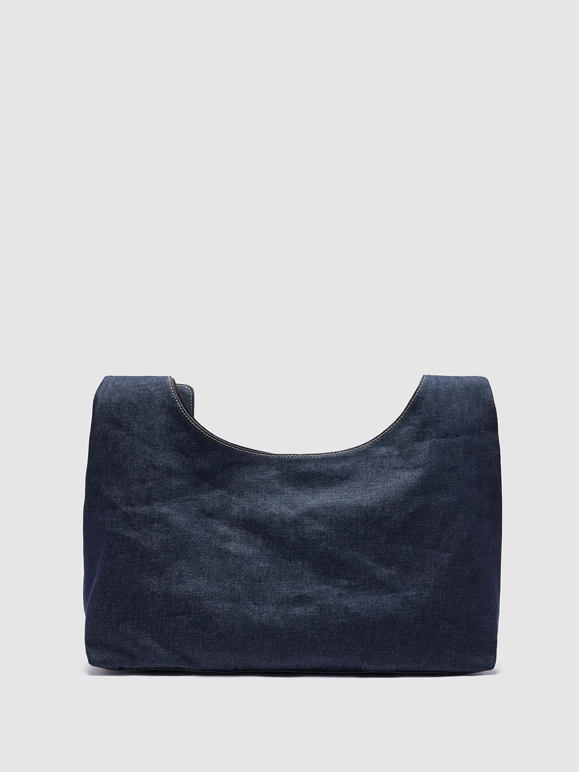 Buckled Denim Shoulder Bags