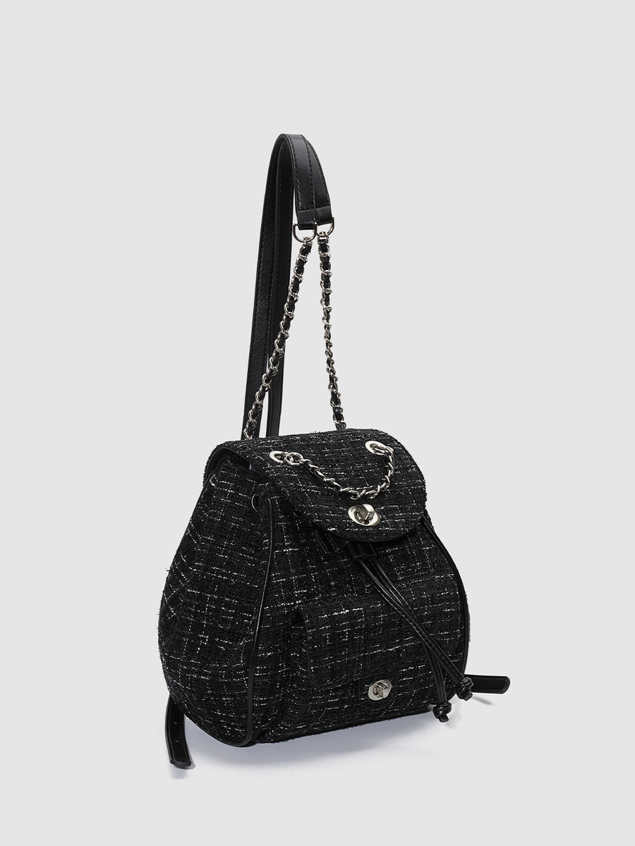 Chain Detail Tweed Backpacks – URBAN REVIVO Thailand