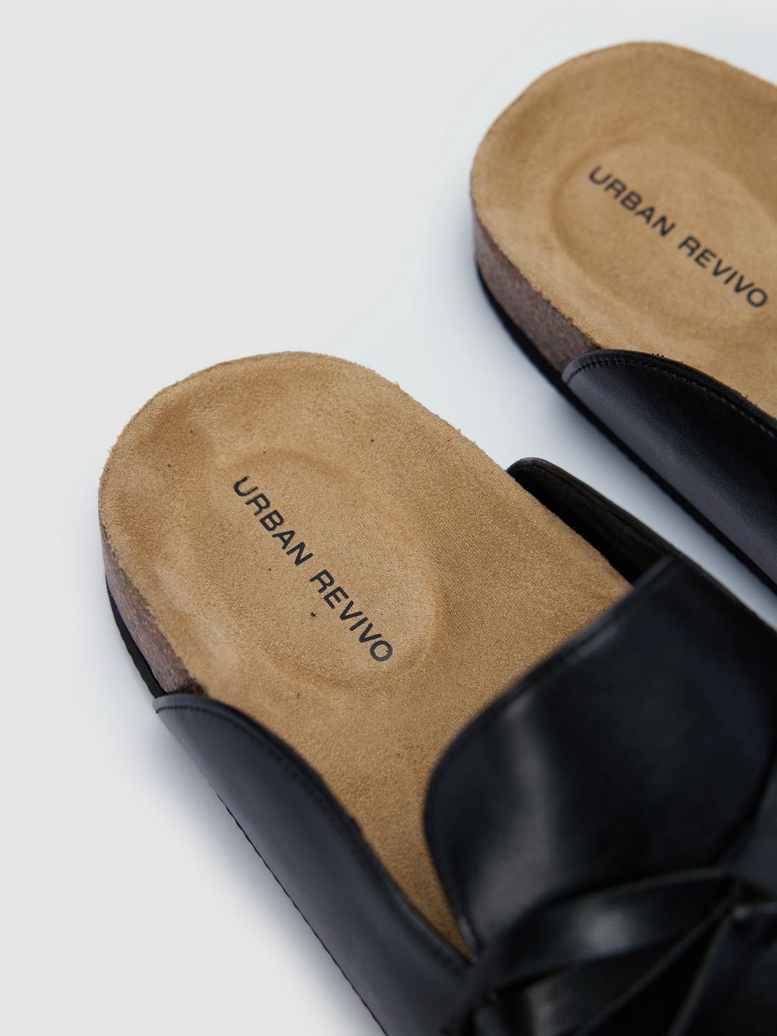 Vegan Leather Slippers