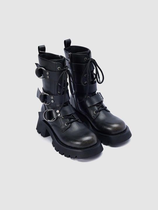 Belt Decor Combat Boots