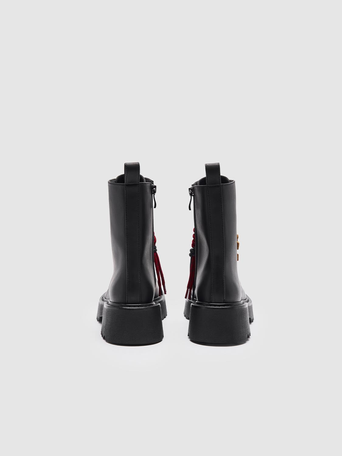 Charm Chunky Ankle Boots