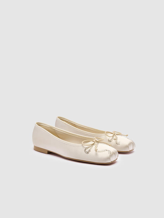 Bow Detail Ballet Flats Shoes