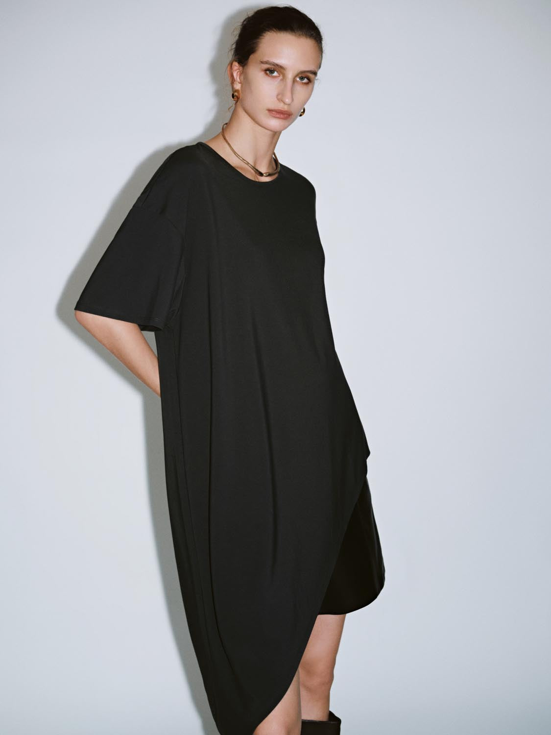 Irregular Hem T-Shirts