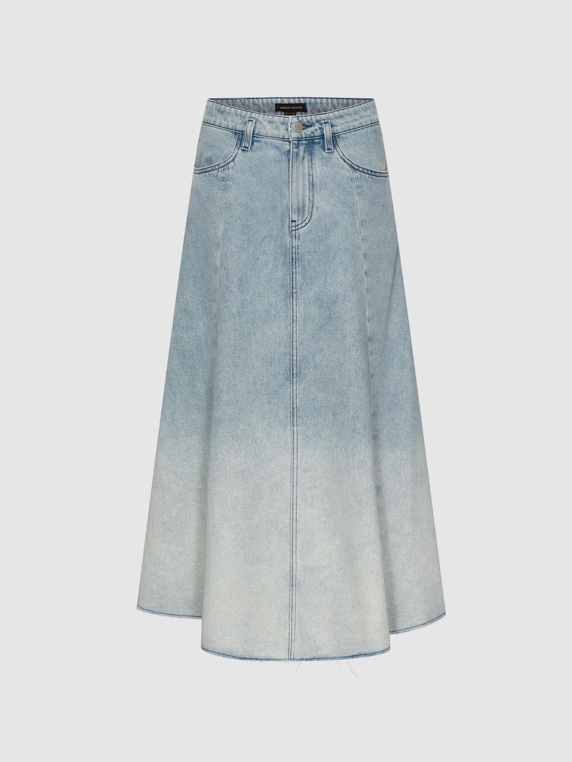 Denim Midi Skirts