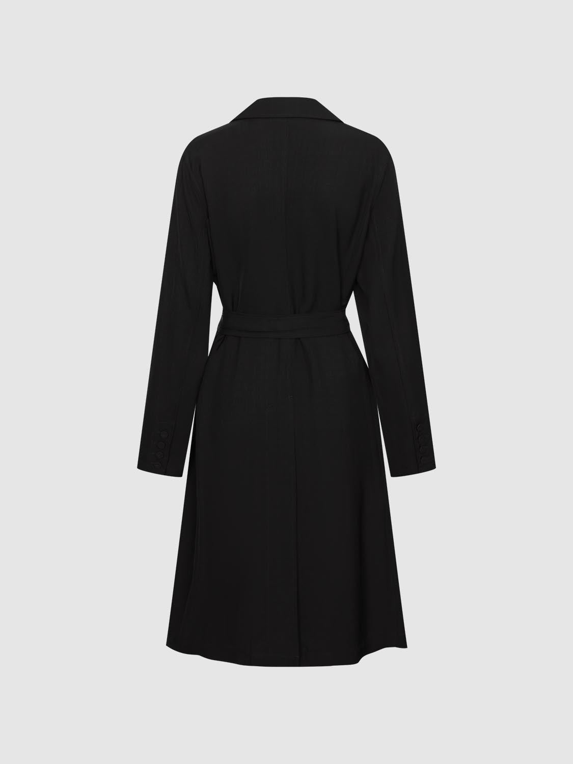 Belted Oversize Trench Coat