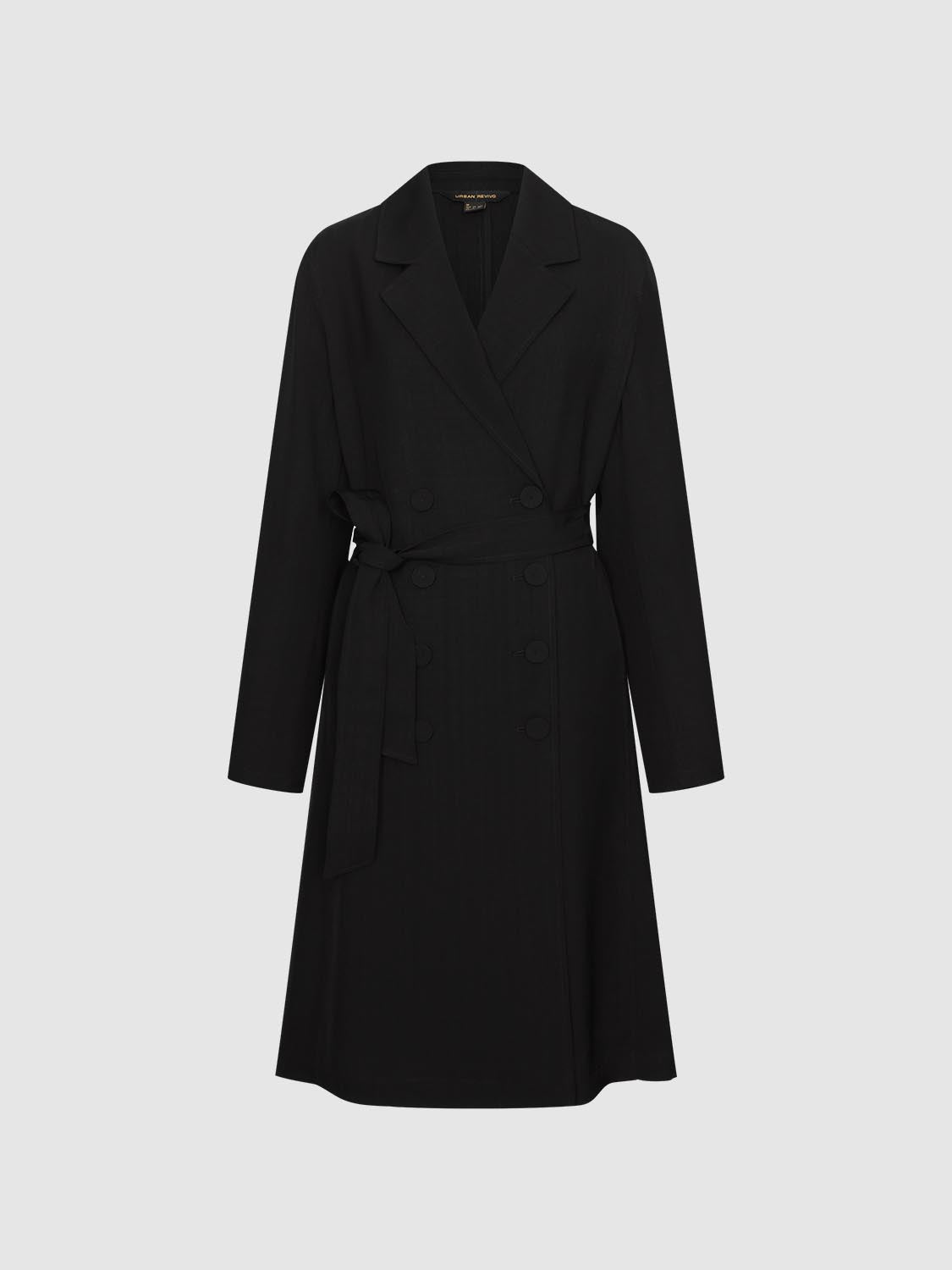 Belted Oversize Trench Coat
