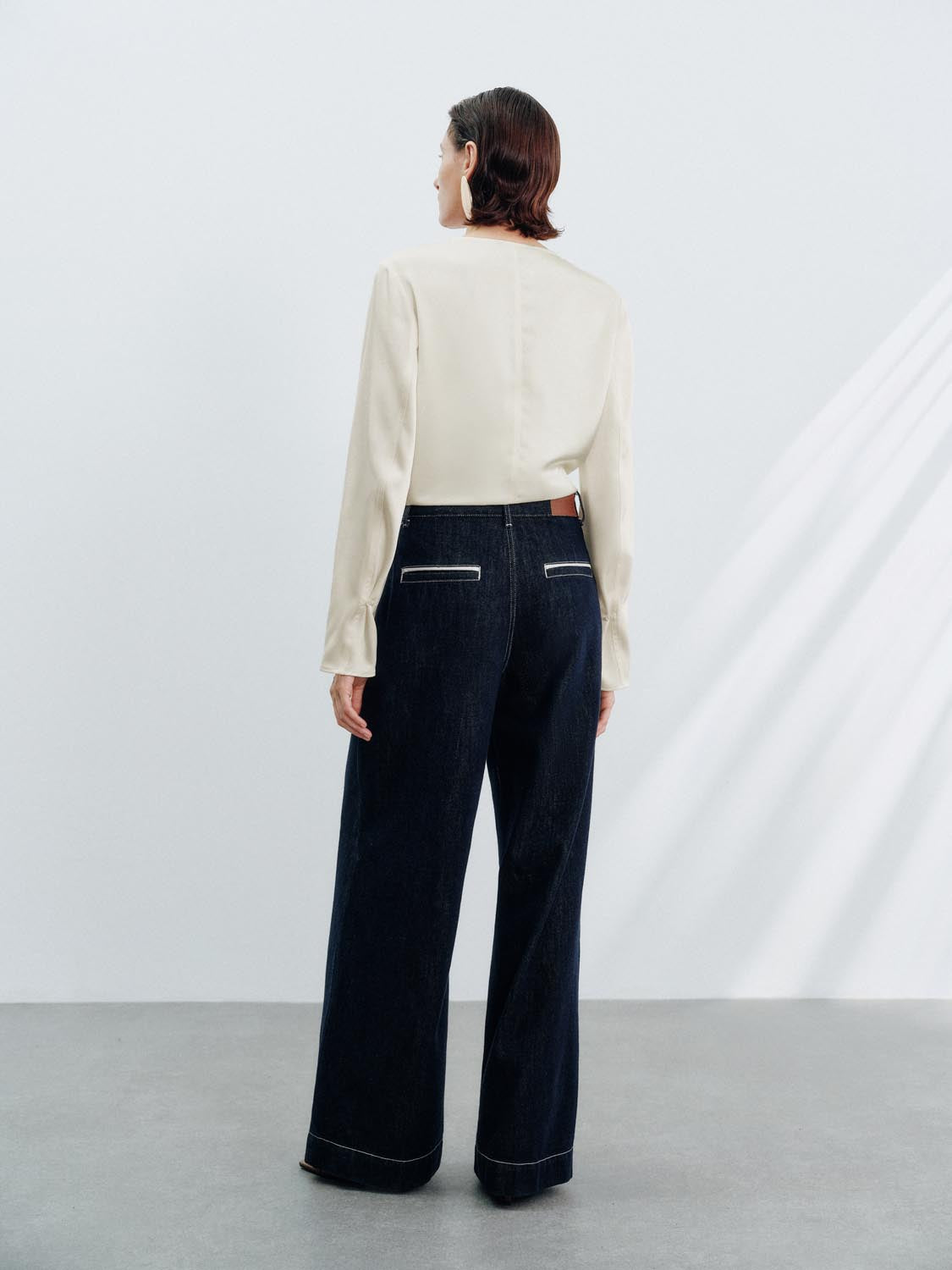 Tie Up Front Overhead Shirts