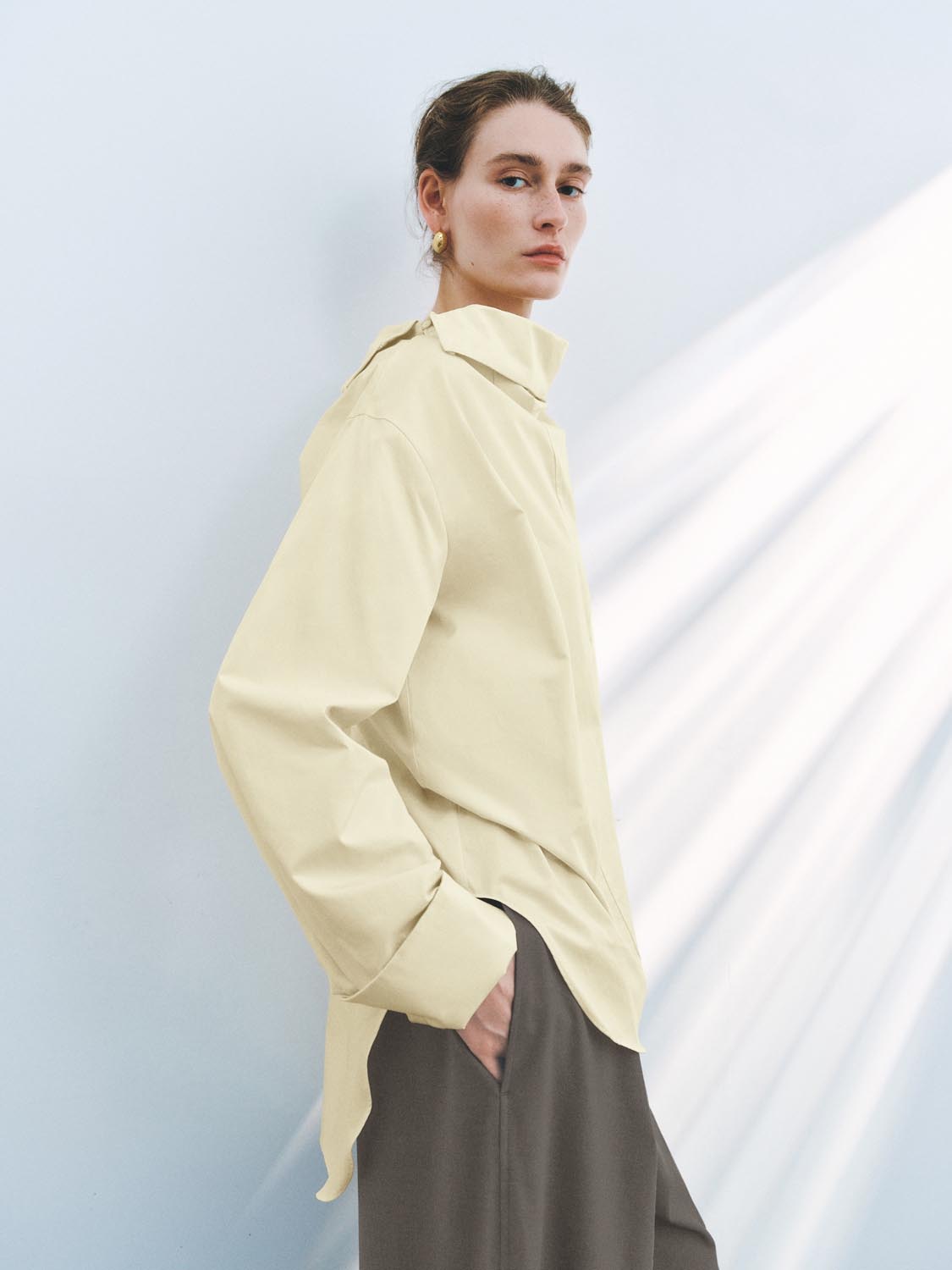 High Collar Overhead Shirts