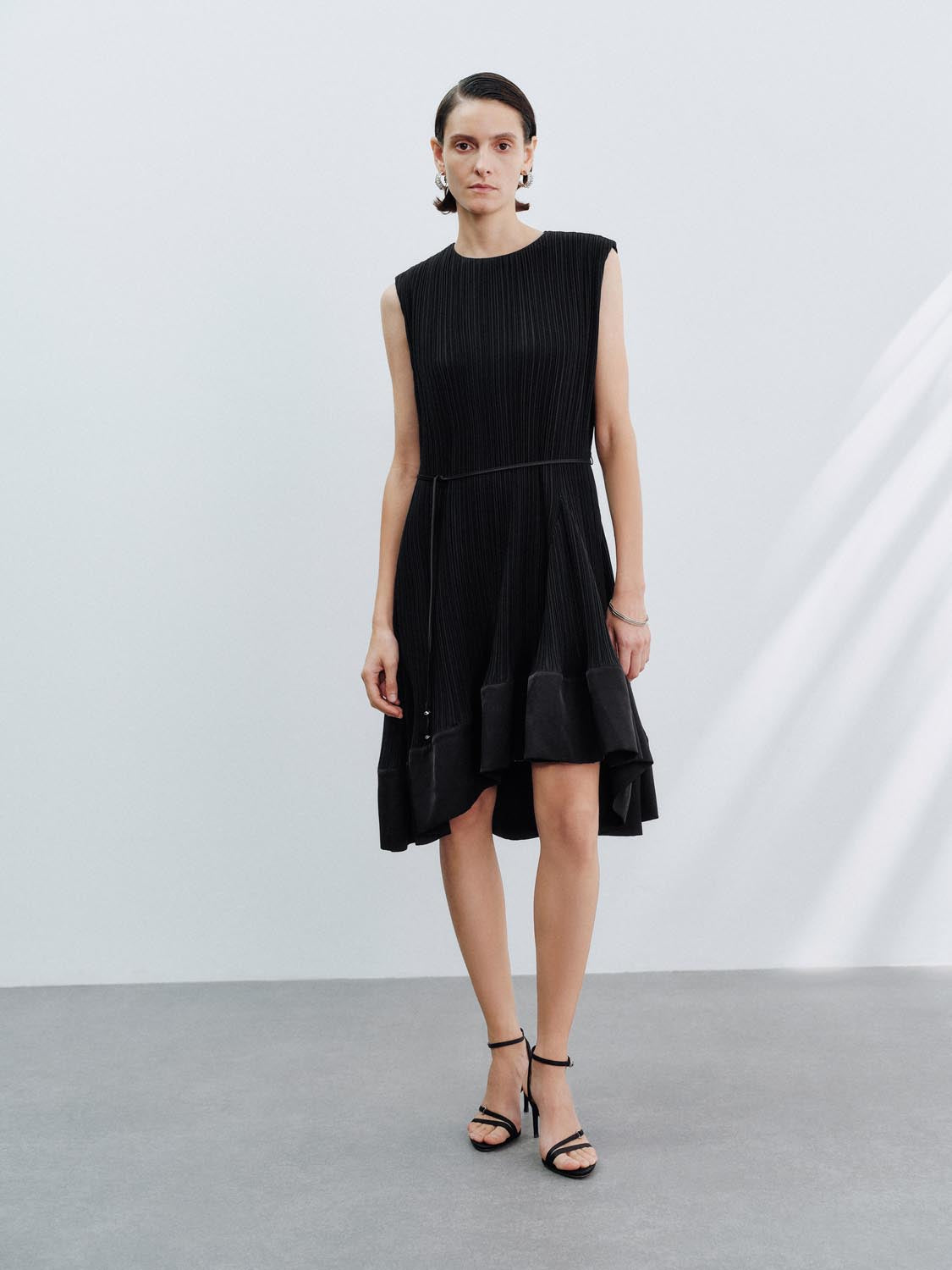 Sleeveless A-Line Mini Dresses