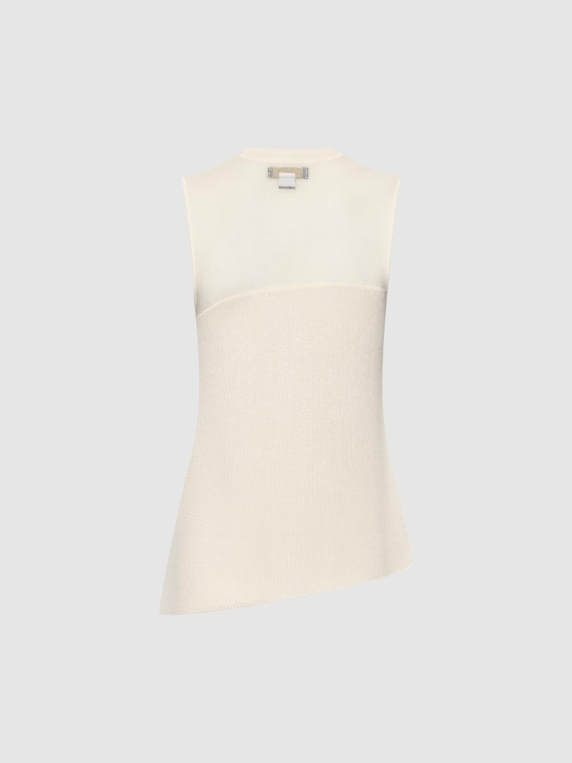 Knitted Sleeveless T-Shirts