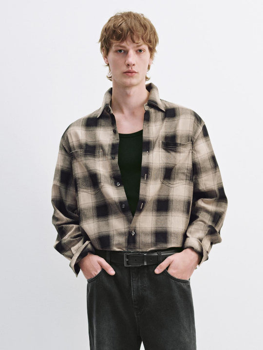 Check Loose Fit Shirts